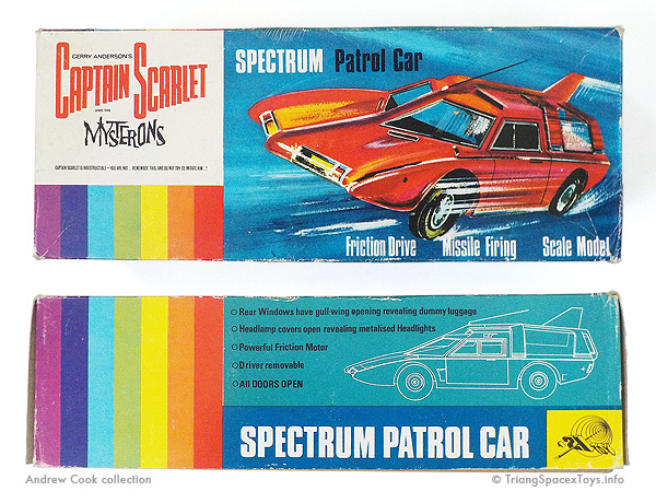Box for Spectrum Patrol Car by Century 21 Toys