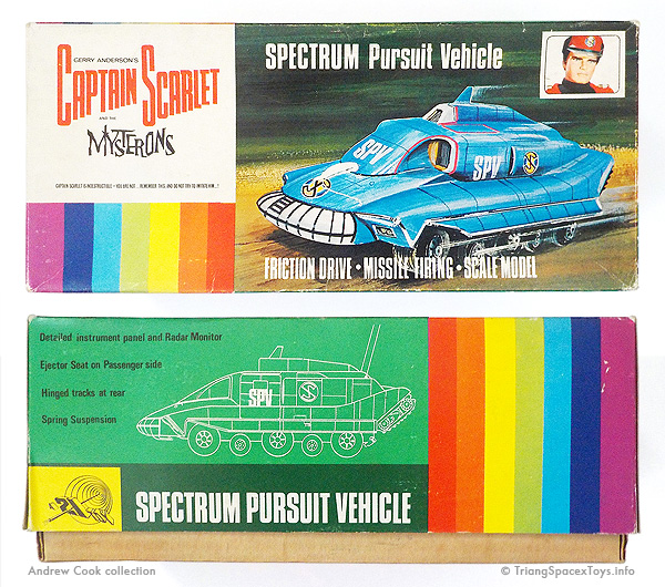 Box for Spectrum Pursuit Vehicle by Century 21 Toys