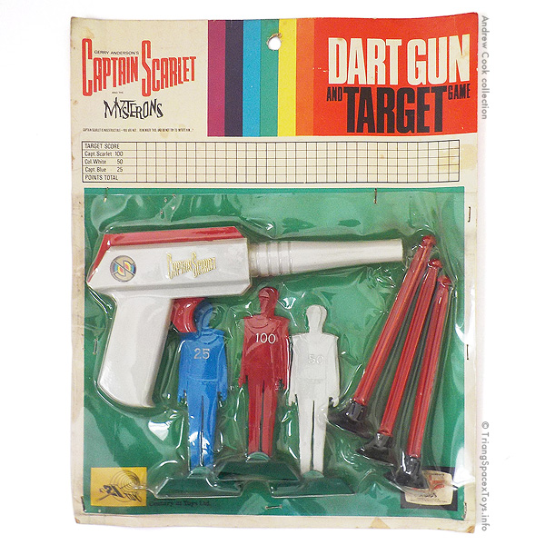 Century 21 Toys Captain Scarlet dart gun
