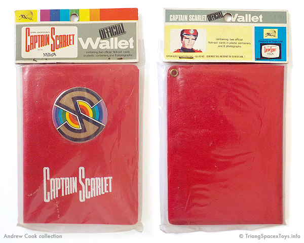 Century 21 Toys Captain Scarlet wallet