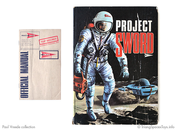 covers of Project Sword manual and album