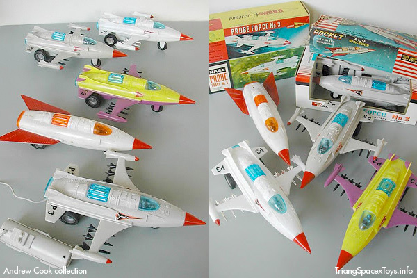 Probe Force 3 fleet with Rocket XL5