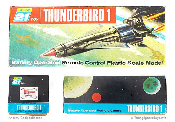 larger JR21 Thunderbird 1 box