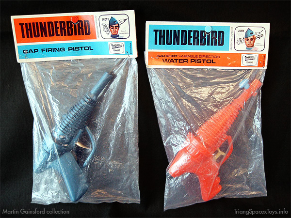 JR21 Thunderbirds Cap gun and water pistol
