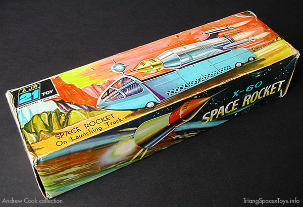 X-60 Space Rocket in JR21 box