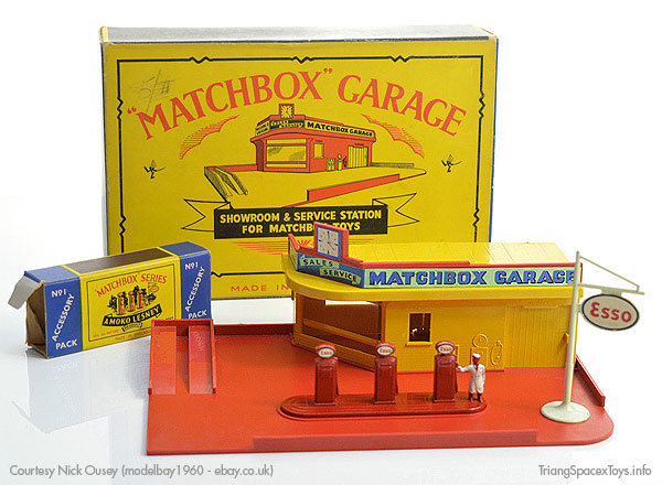 Matchbox service station by Raphael Lipkin Ltd