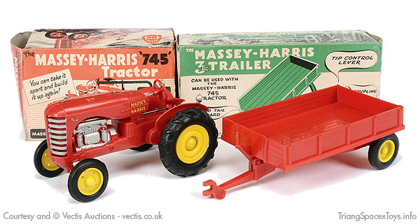 Massey-Harris Tractor and Trailer by Raphael Lipkin Ltd