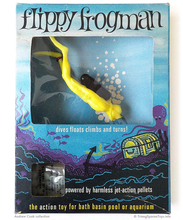 Plaston Flippy Frogman set by Raphael Lipkin