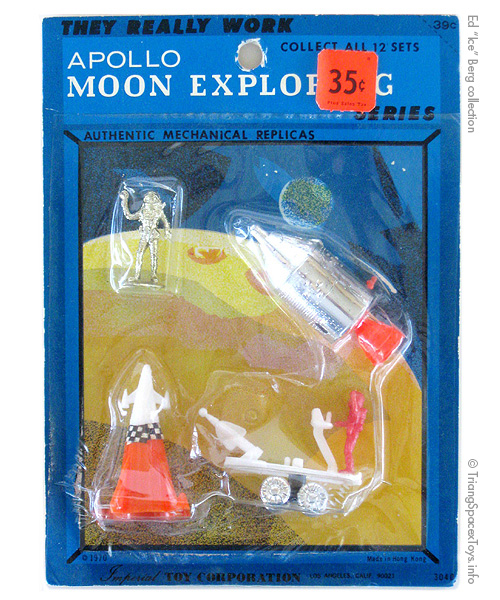 Apollo Moon Exploring card 304D