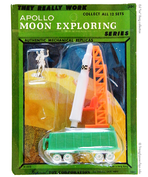 Apollo Moon Exploring card 304E - mlp in green