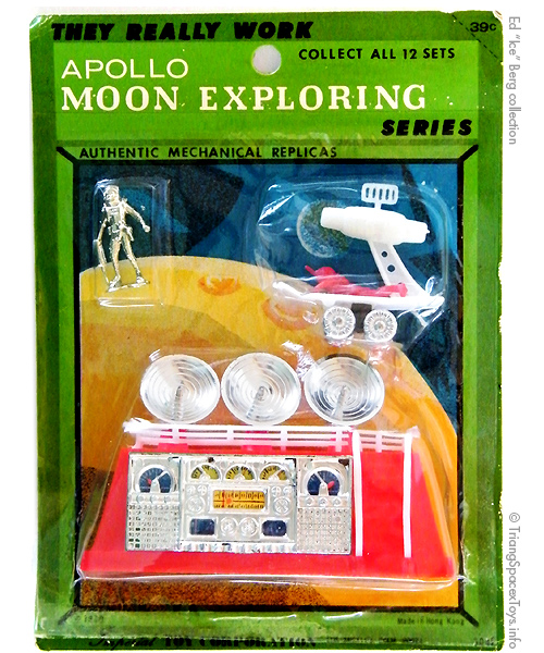 Apollo Moon Exploring card 304F