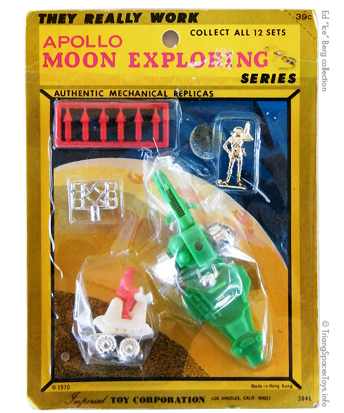 Apollo Moon Exploring card 304L