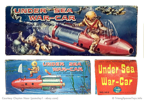 LP Under Sea War-Car box