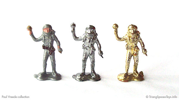 Three main variations of LP astronauts