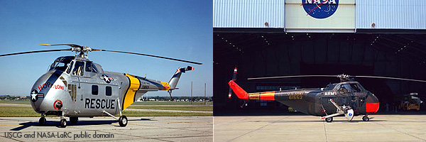 Sikorsky Chickasaw helicopters