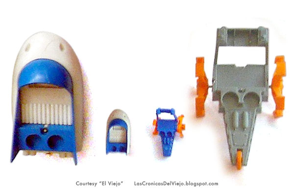 Mini Capitán Boy sled and crawler compared to Capitán Boy versions