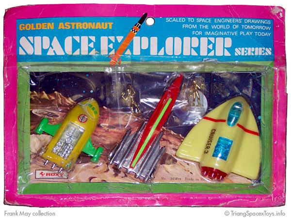 Roxy Space Explorer triple card - early version