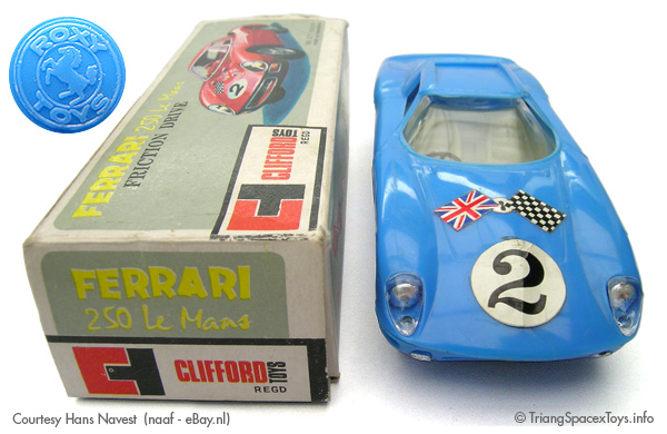 Ferrari made by Roxy in Clifford box