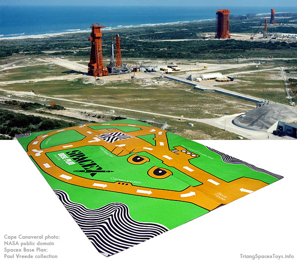 Spacex Base Plan and Complex 14 at Cape Canaveral
