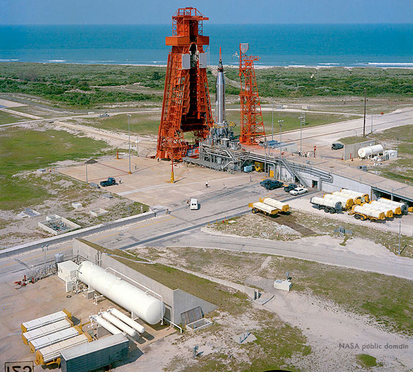 Pad 14 at Cape Canaveral in 1963