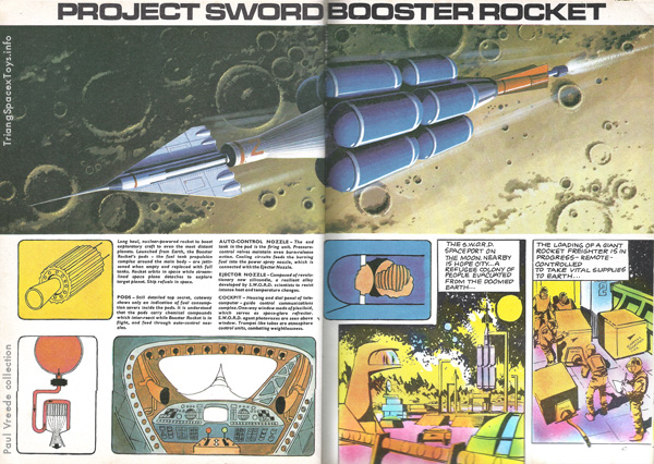 Booster Rocket in Project Sword annual
