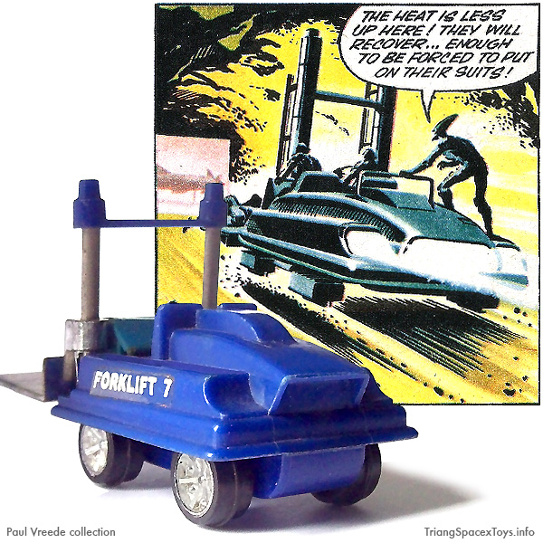 Forklift 7 origin is comic strip