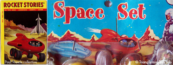Space set header illustration