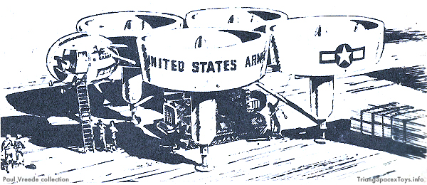 Hiller flying crane from Popular Mechanics 1957