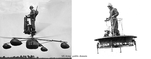 1950s flying platforms