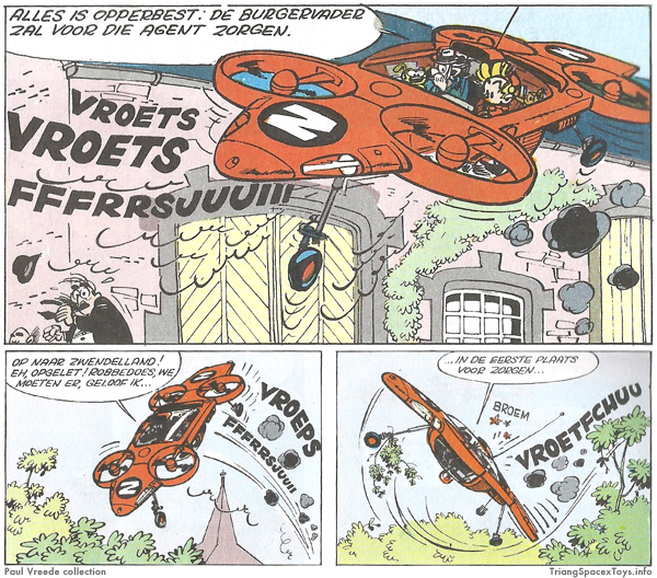 the Zorglumobile from Spirou by André Franquin