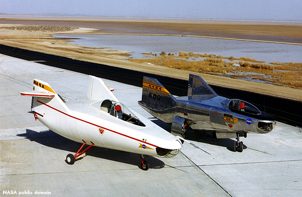 M2-F1 and M2-F2 lifting bodies