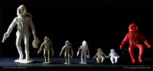 Spacex figures with MPC originals