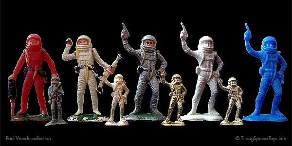 Astronaut figures by LP