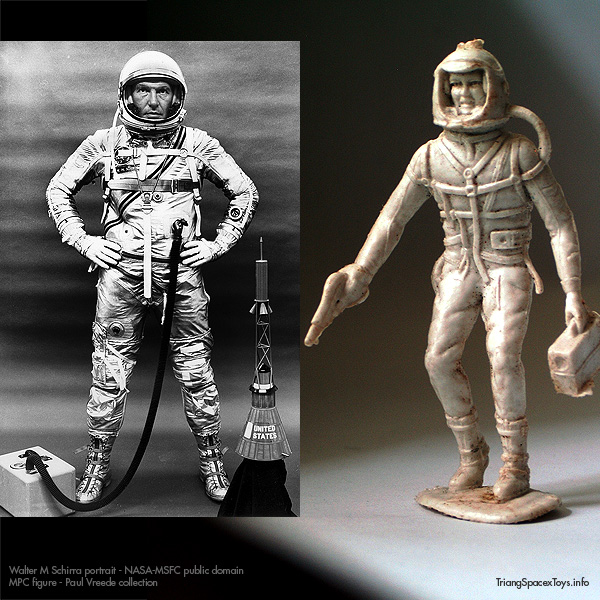 Mercury spacesuit is origin for MPC figures