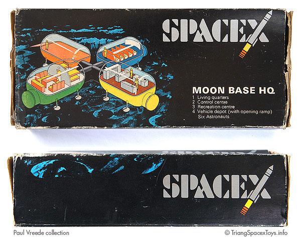 Spacex Moon Base HQ box front & side