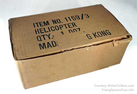 Spacex 12-card shipping box for Helicopter P3