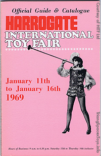 1969 Harrogate toy fair catalogue cover