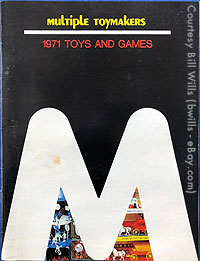 1971 Multiple Toymakers catalogue cover