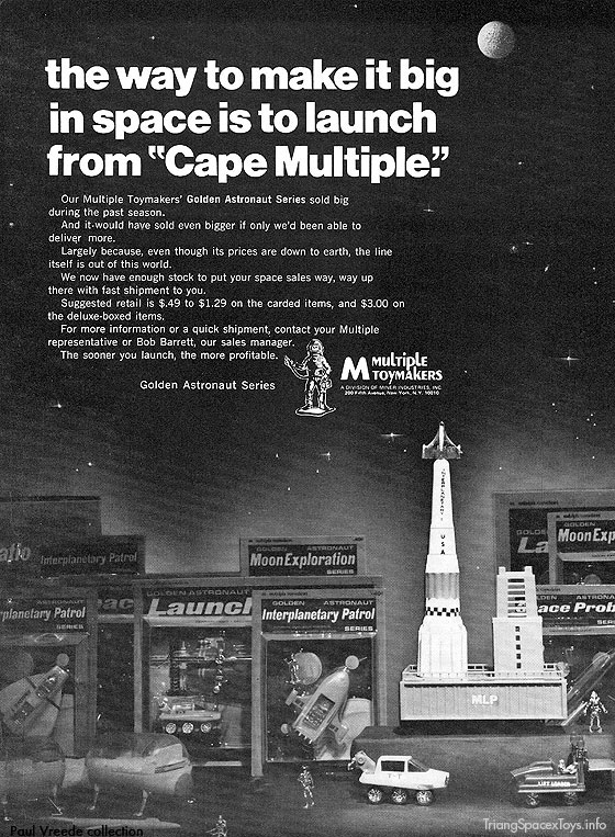 1970 GA trade advert - Toys and Novelties magazine
