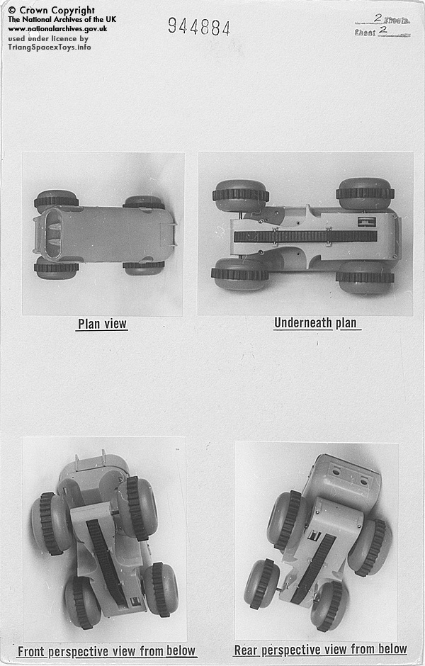 McArthur Toy Vehicle registered design document