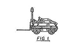 Forklift design patent