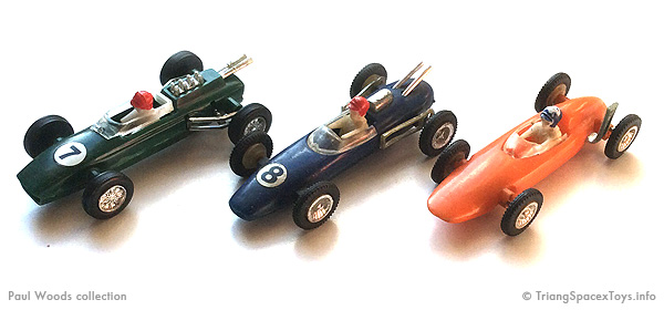 JR Lotus, Lola and BRM racing cars