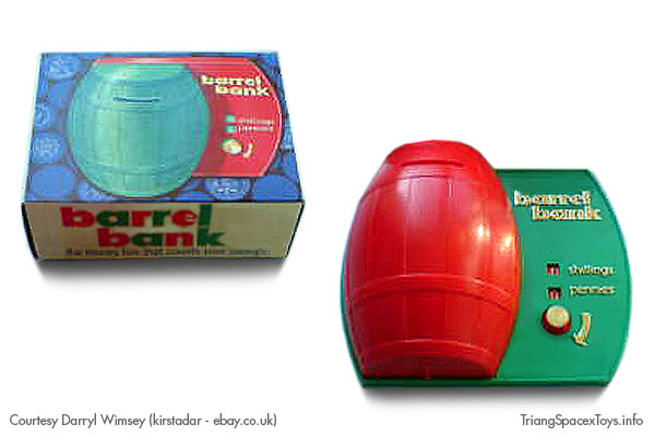 Pippin Toys Barrel Bank by Raphael Lipkin Ltd