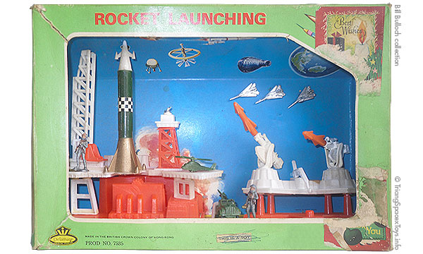 Delamare Rocket Launching set