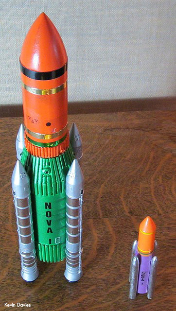 Up-scaled Nova Rocket by Kevin Davies