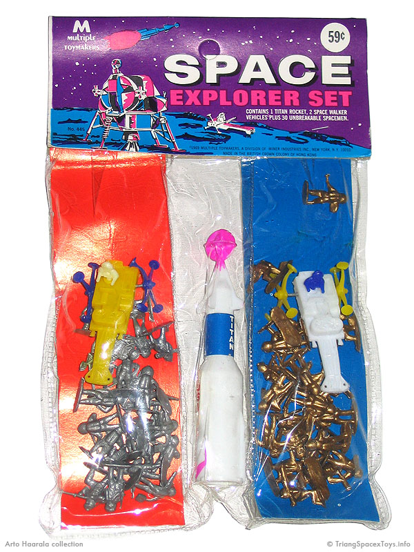 Space Explorers set by Multiple Toymakers