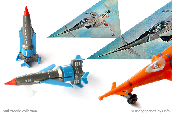 Thunderbird 1 and Angel Interceptor nose