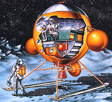 Lockheed moon base concept - LSBV