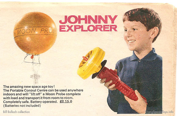 Johnny Explorer catalogue entry