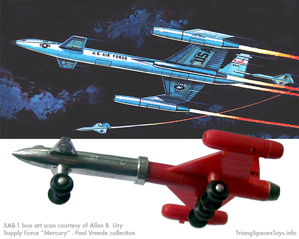 Mercury origin from 1959 Hawk model kit